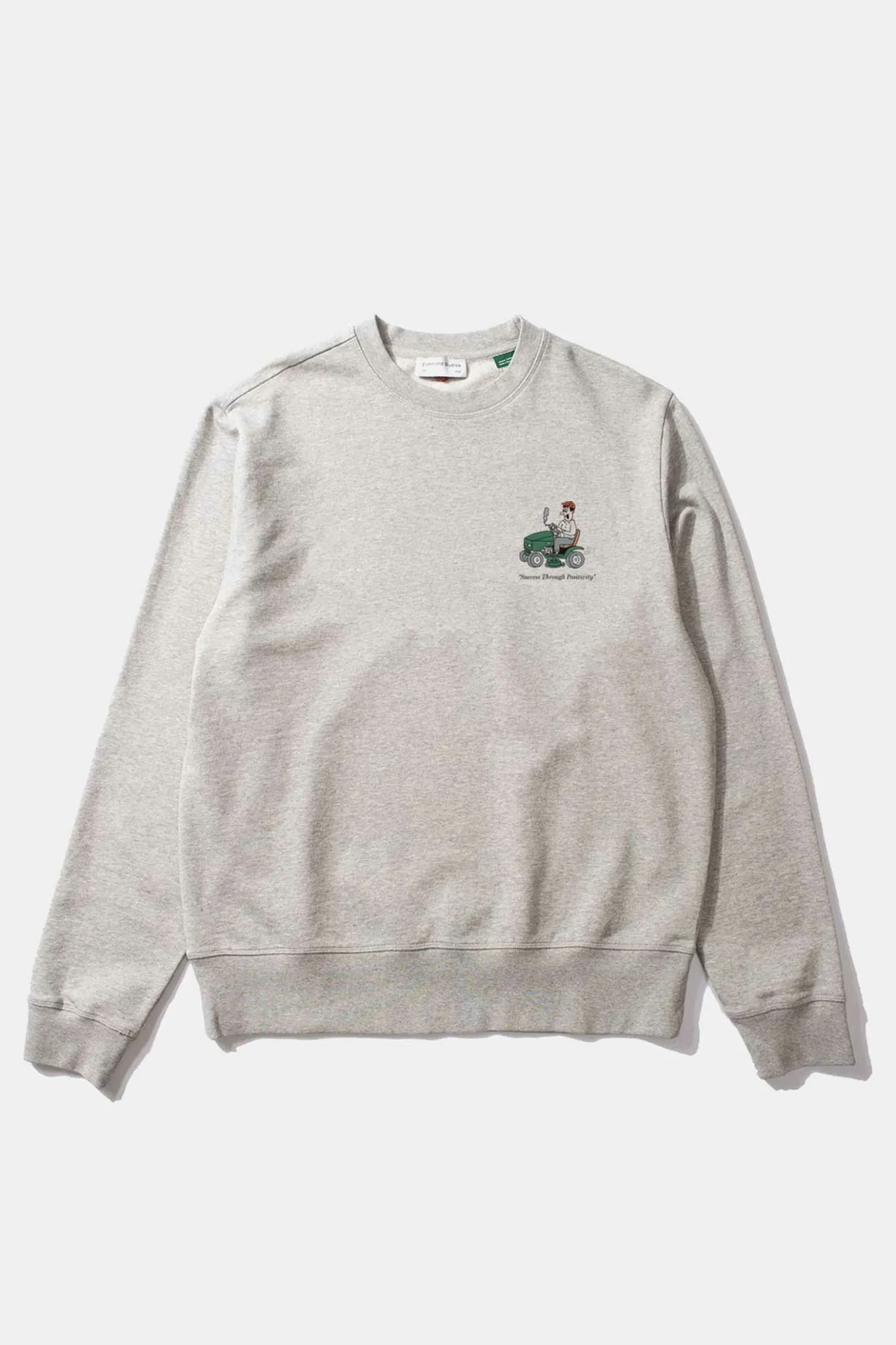 Store Good Day Sw Plain Grey Melange Men Sweatshirts