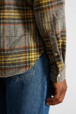 Outlet Grey Shirt Plain Grey Men Shirts