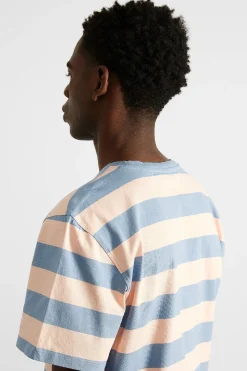 Online Harold Stripes Plain Steel Men T-Shirts