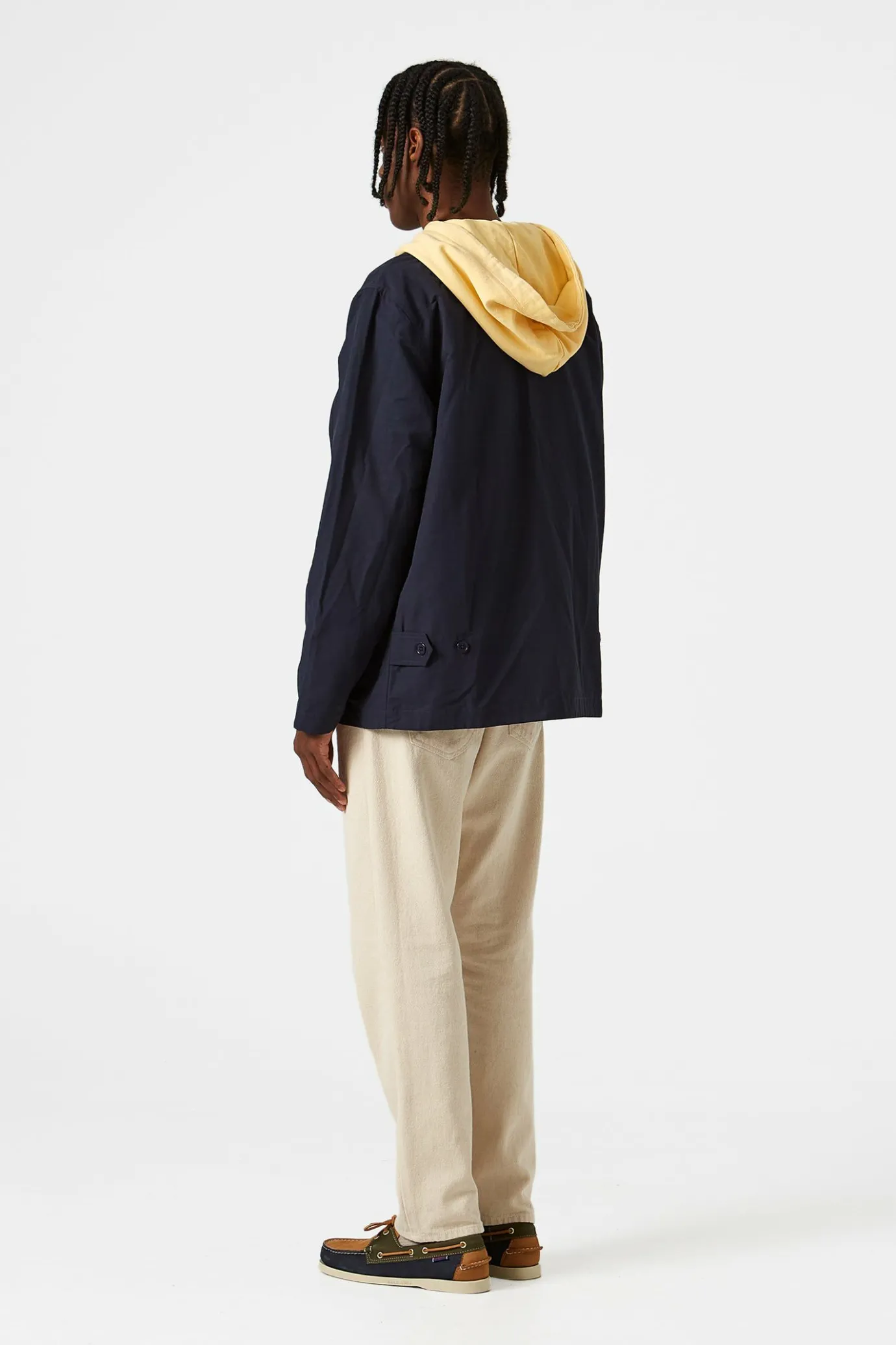 Discount Haven Plain Navy Men Outerwear