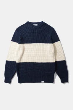 Store Hawaii Sweater Plain Blue Men Knitwear