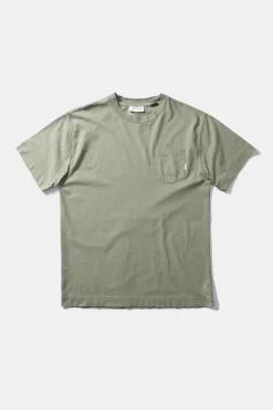 Shop Hugo Plain Olive Men T-Shirts