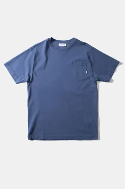 Store Hugo Tee Plain Blue Men T-Shirts