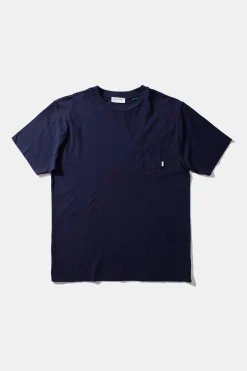 Flash Sale Hugo Tee Plain Navy Men T-Shirts