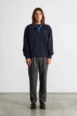 Discount Jack Pants Plain Grey Men Trousers