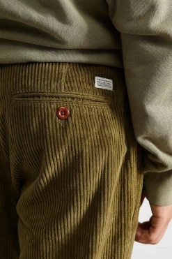 Best Sale Jorge Pants Plain Khaki Men Trousers