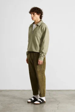 Best Sale Jorge Pants Plain Khaki Men Trousers