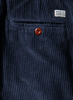 Store Jorge Pants Plain Navy Men Trousers
