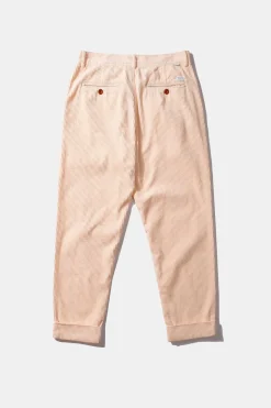 Best Jorge Pants Plain Off White Men Trousers