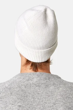 Flash Sale Knit Beanie Plain Beige Men Accessories