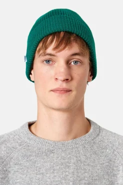 Hot Knit Beanie Plain Green Men Accessories