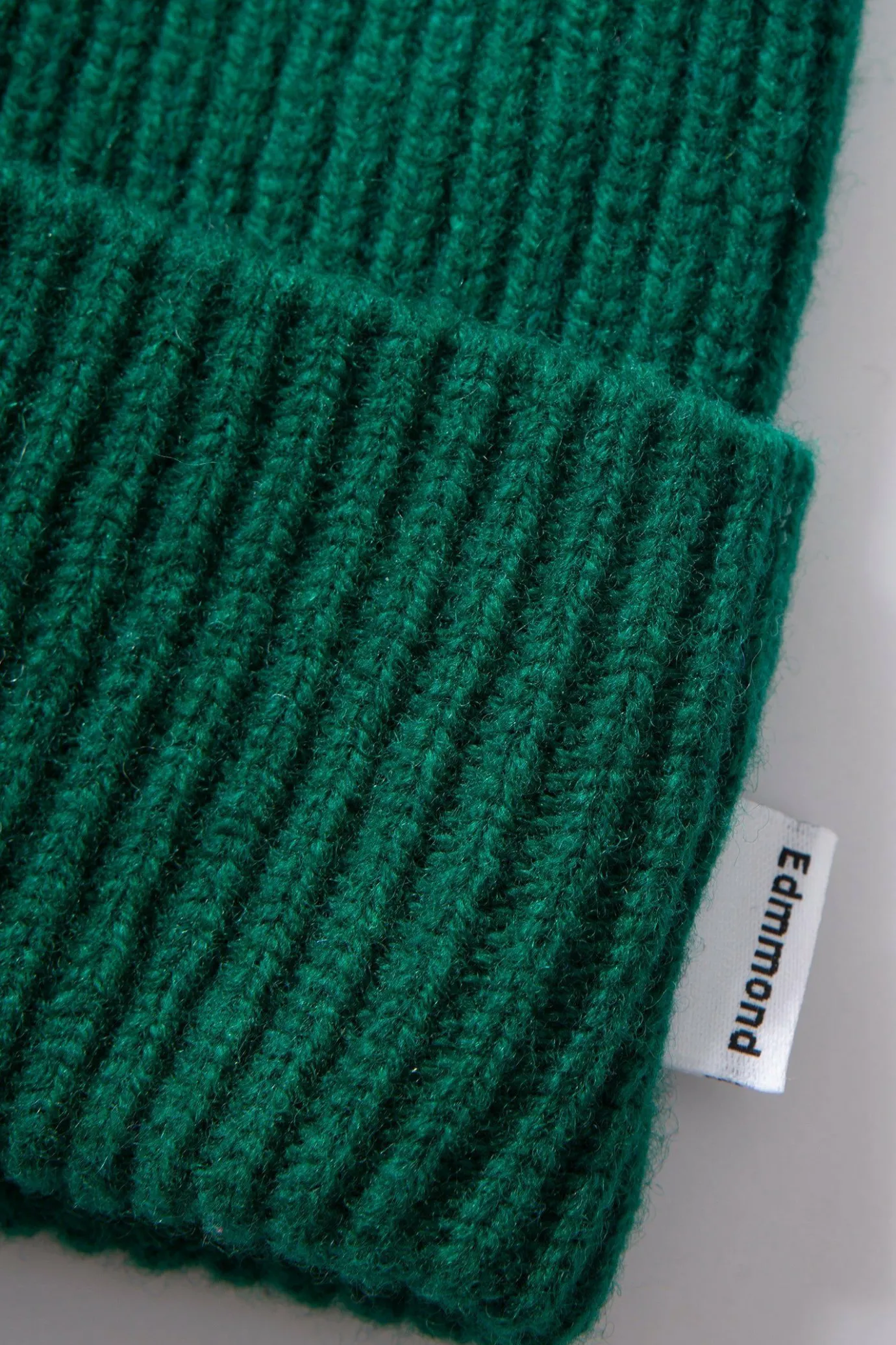 Hot Knit Beanie Plain Green Men Accessories