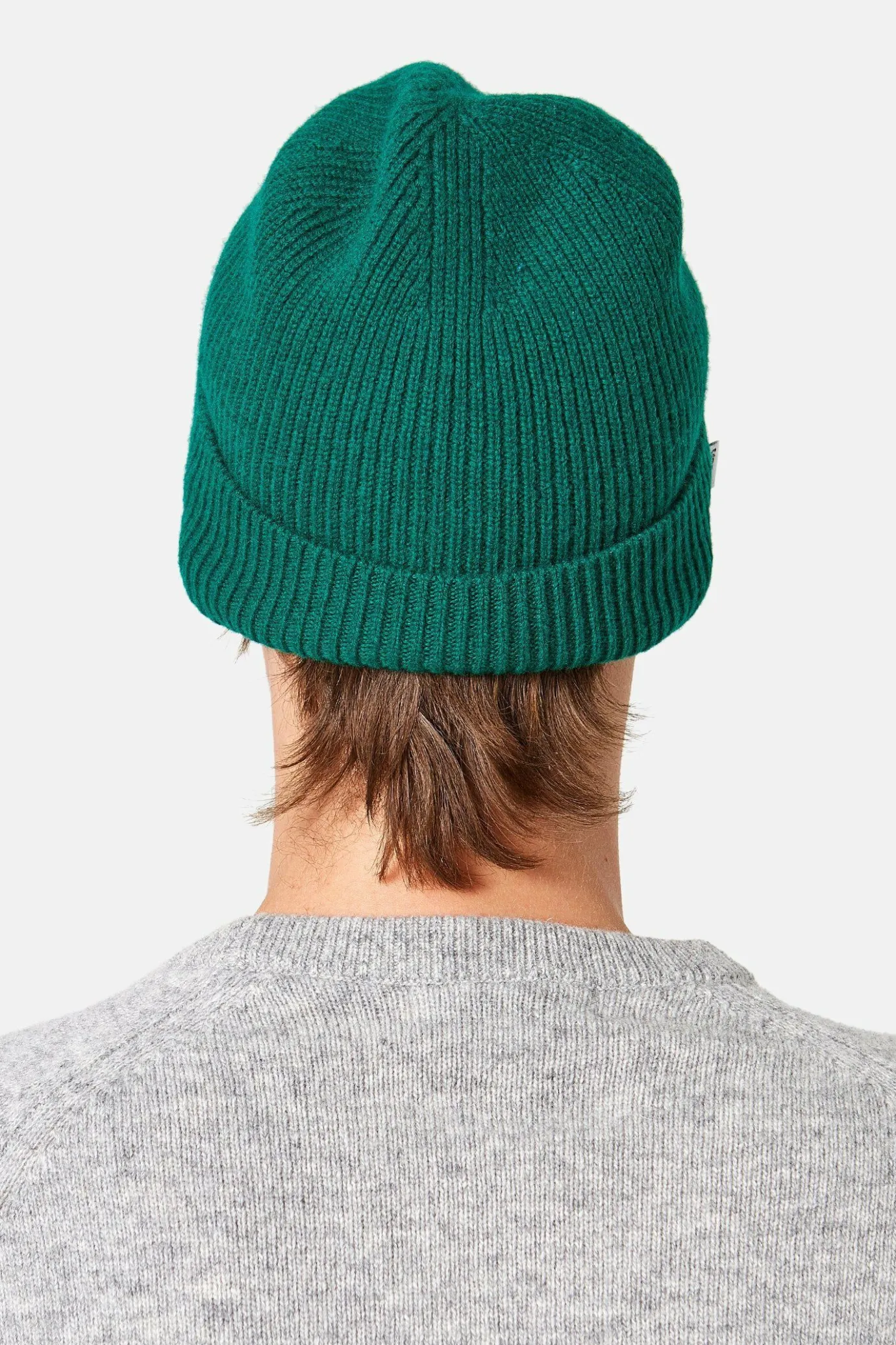 Hot Knit Beanie Plain Green Men Accessories