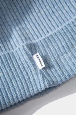 Fashion Knit Beanie Plain Light Blue Men Accessories