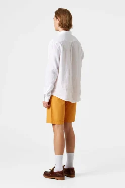 Online Linen Shirt Plain White Men Shirts