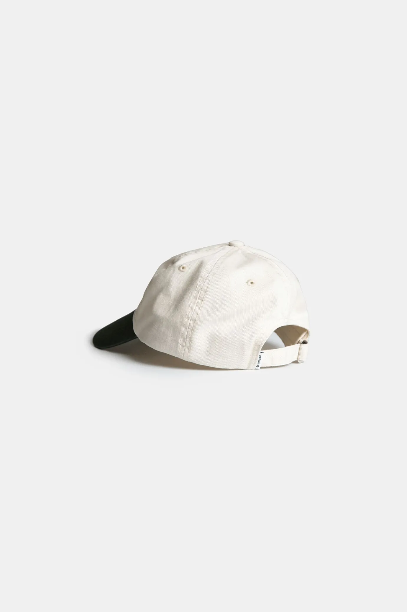 Outlet Logo Bicolor Cap Plain Beige Men Accessories