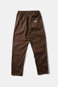 Shop Marvin Pants Plain Brown Men Trousers
