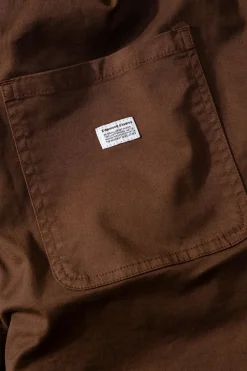 Shop Marvin Pants Plain Brown Men Trousers