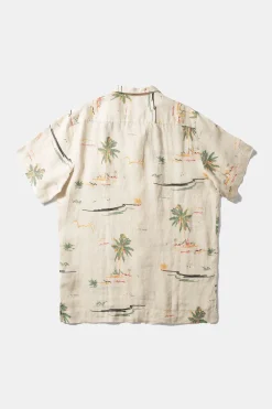 Best Matt Short Sleeve Plain Off White Men Shirts
