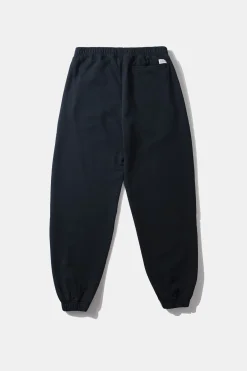 New Mini Logo Pants Plain Navy Men Trousers