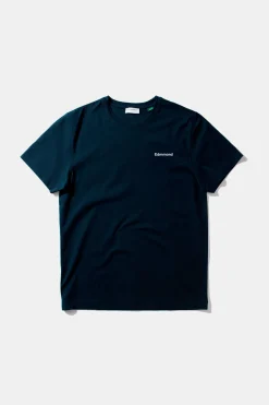 Store Mini Logo Plain Navy Men T-Shirts