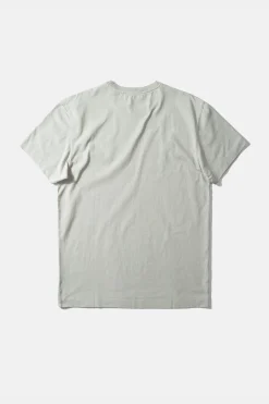 Flash Sale Mini Logo Plain Sage Green Men T-Shirts