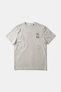 Fashion Moore Plain Grey Melange Men T-Shirts