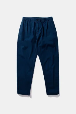 Store Murano Seersucker Pants Plain Navy Men Trousers