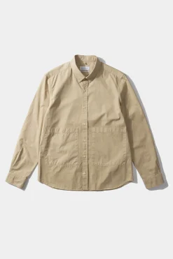 Online Muse Shirt Plain Tan Men Shirts