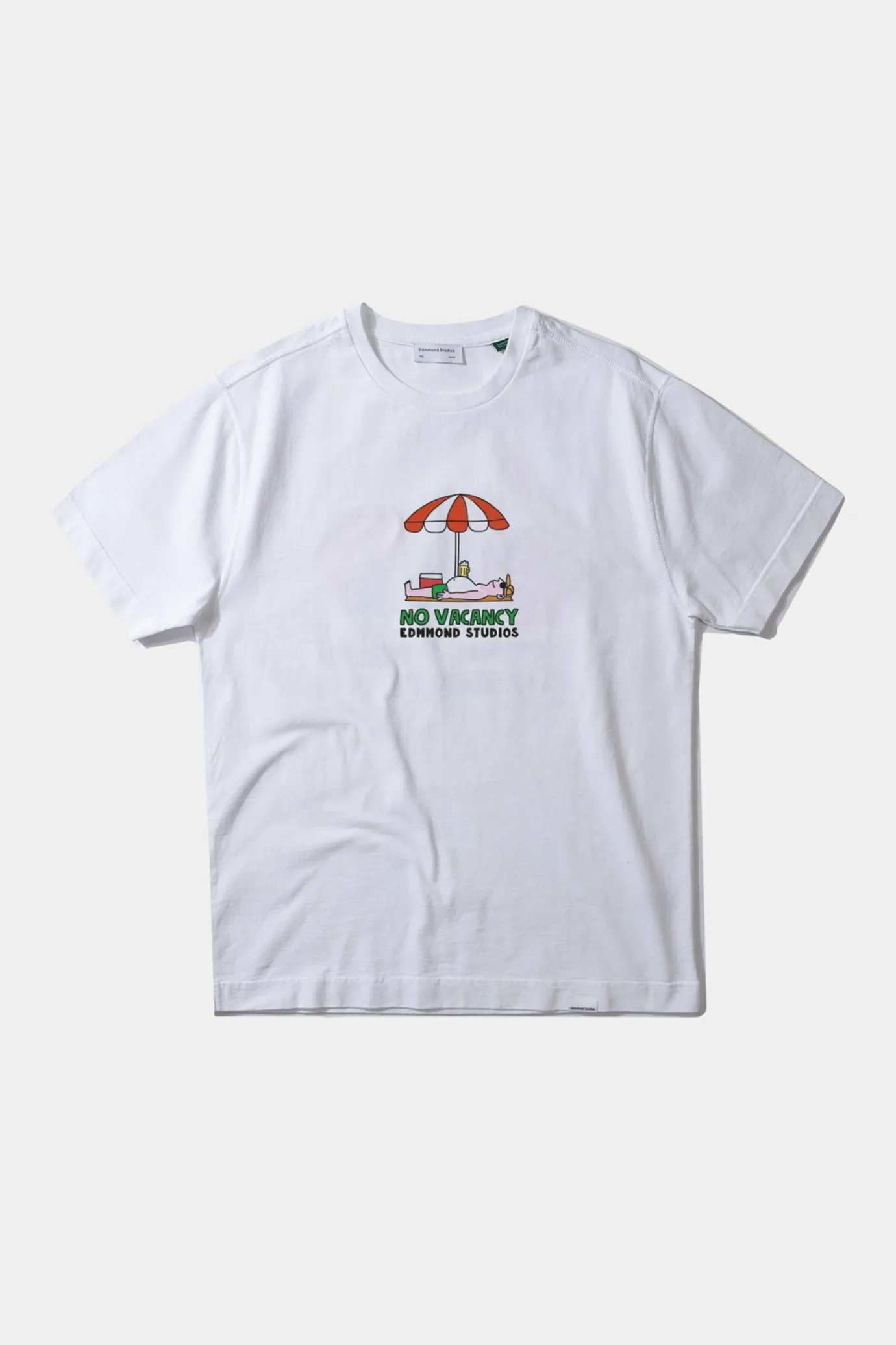 Cheap No Vacancy Umbrella Plain White Men T-Shirts