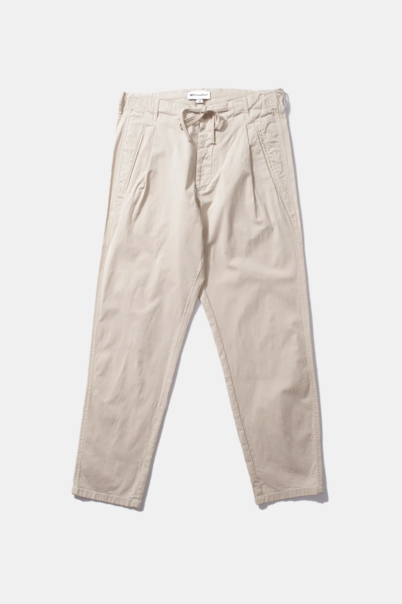 Flash Sale Owen Pants Plain Beige Men Trousers