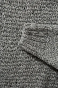 Discount Paris Sweater Plain Grey Men Knitwear