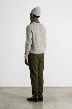Discount Paris Sweater Plain Grey Men Knitwear