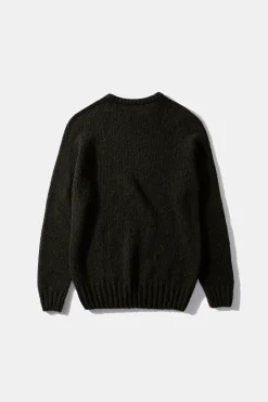 New Paris Sweater Plain Khaki Men Knitwear