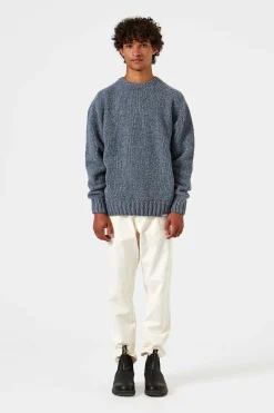 Cheap Paris Sweater Plain Steel Men Knitwear
