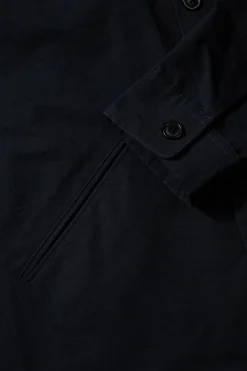 Store Pocket Jacket Plain Navy Men Outerwear