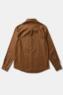 Cheap Pocket Shirt Plain Brown Men Shirts