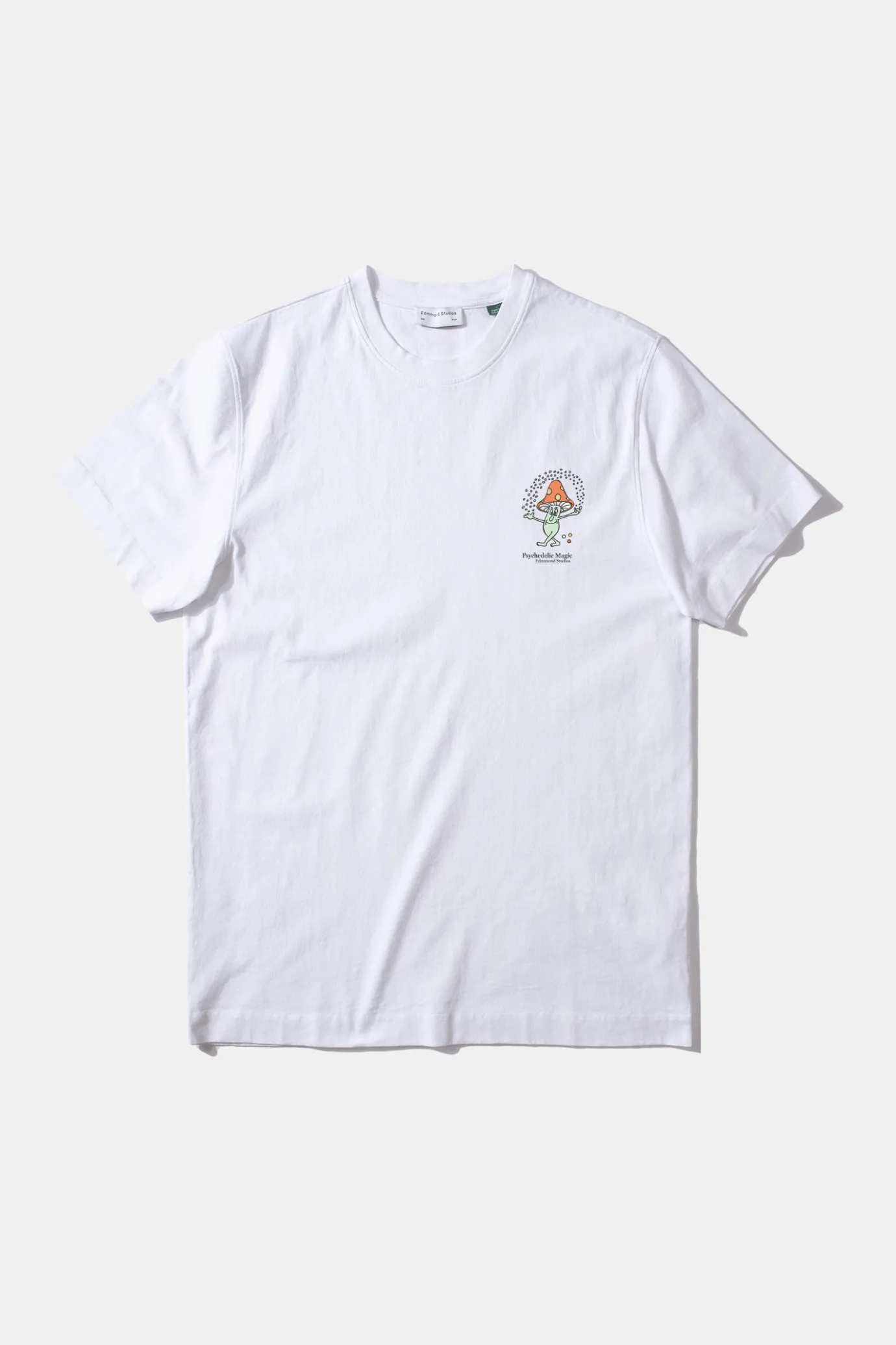 Outlet Psychedelic Magic Plain White Men T-Shirts