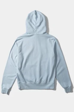 Hot Quay Plain Light Blue Men Sweatshirts