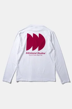 Shop Radio Club Ls Plain White Men T-Shirts