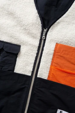 Discount Shearling Vest Plain Off White Men Outerwear