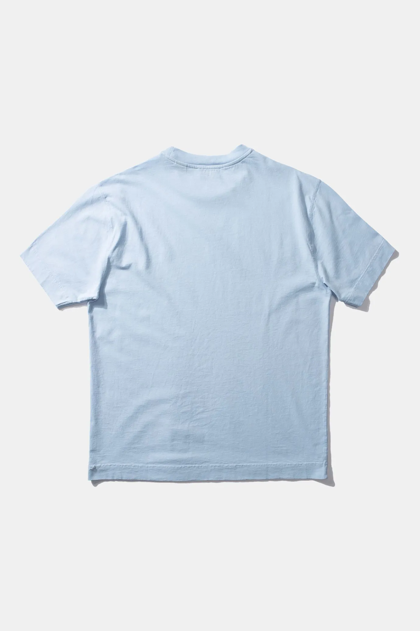 Online Shelter Plain Light Blue Men T-Shirts
