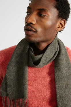 Store Shetland Sweater Plain Salmon Men Knitwear
