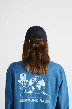 Cheap Slow Rhytms Ls Plain Blue Men T-Shirts