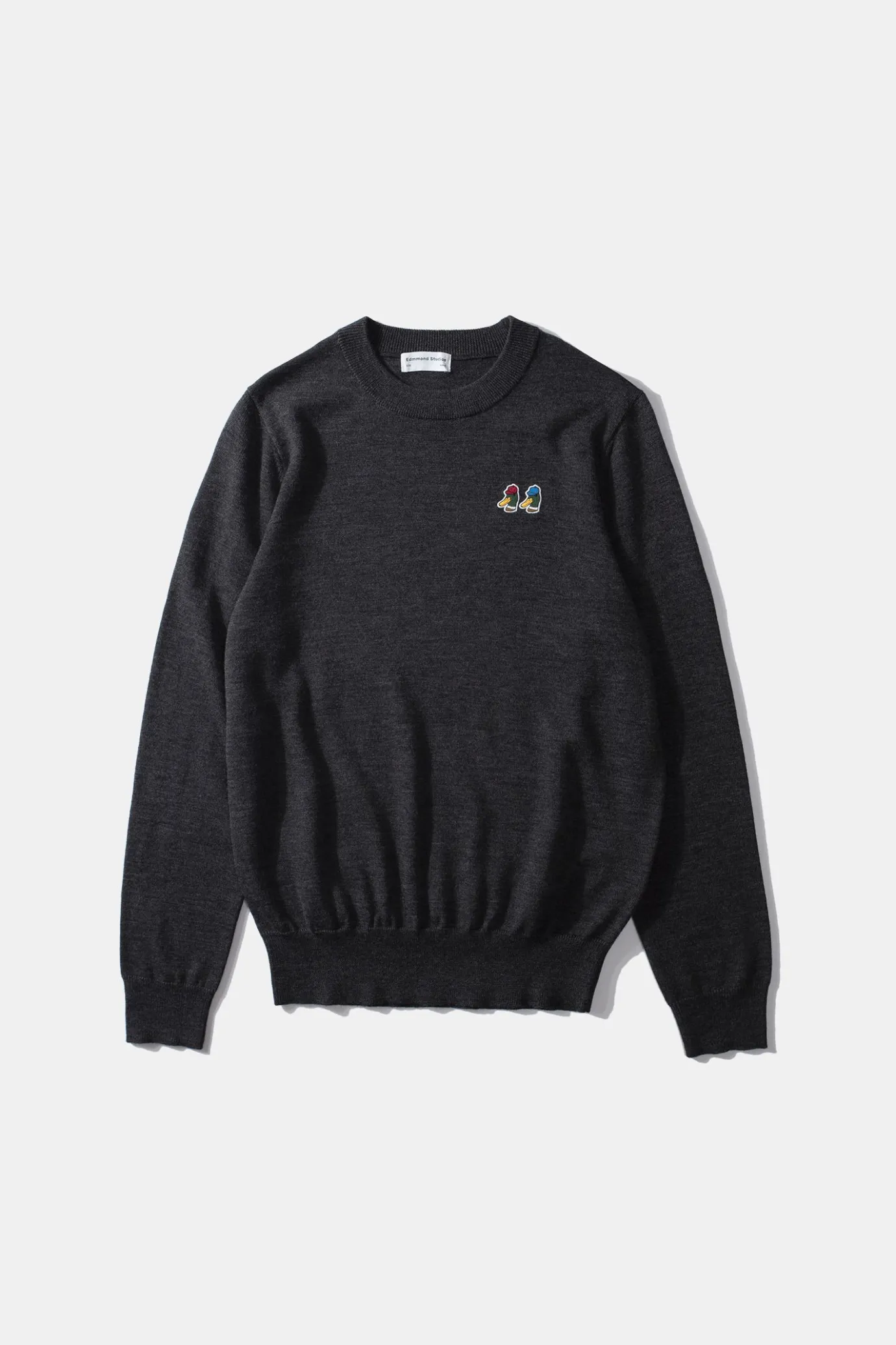 Shop Special Duck Plain Dk Grey Men Knitwear