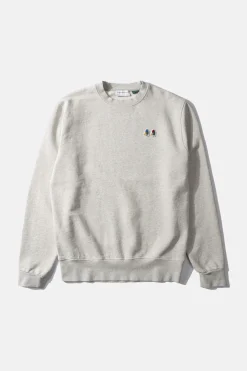 Shop Special Duck Plain Light Grey Men Sweatshirts