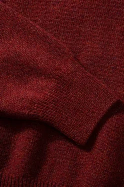 Store Special Duck Sweater Plain Brick Men Knitwear