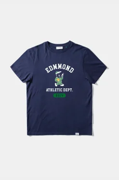 Hot Sporting Goods Plain Navy Men T-Shirts