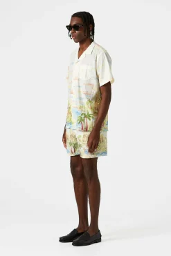 Sale Summer Short Sleeve Plain White Men Shirts
