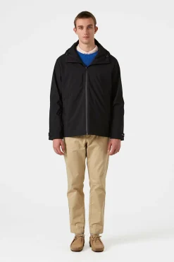 New Survey Jacket Plain Black Men Outerwear